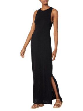 Splendid Melody Black Sleeveless Maxi Dress